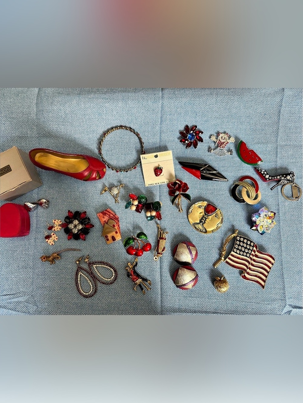 Vibrant RED Jewelry Bundle